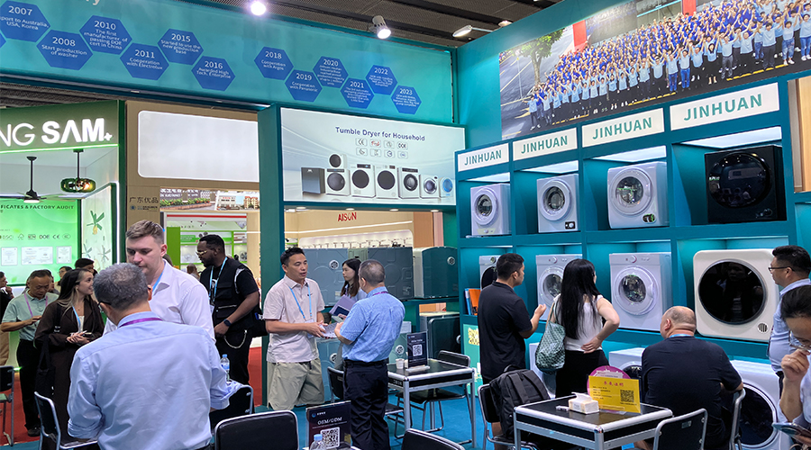 廣交會(huì)新老朋友齊聚，金環(huán)電器展位人氣旺