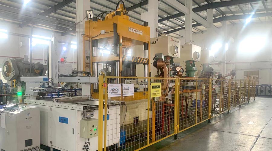 生產實況！客戶松下衣物烘干機代工生產正在進行時